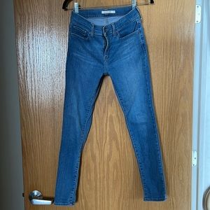 LEVI’S 710 SUPER SKINNY JEANS size 27 (short)